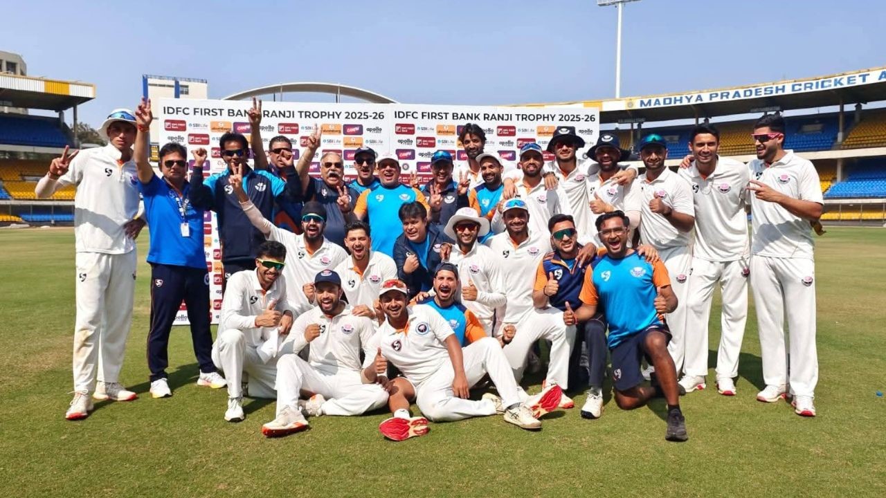 ರಣಜಿ ಟ್ರೋಫಿ ಸೆಮಿಫೈನಲ್‌ಗೆ ಪ್ರವೇಶ ಮಾಡಿದ ಜಮ್ಮು ಮತ್ತು ಕಾಶ್ಮೀರ!