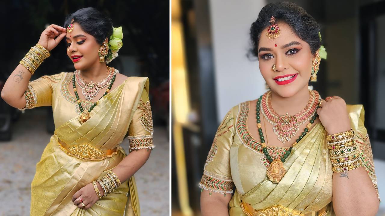 Jewel Blouse Trend 2025: ವರಮಹಾಲಕ್ಷ್ಮಿ ಹಬ್ಬಕ್ಕೆ ಟ್ರೆಂಡಿಯಾದ ಜ್ಯುವೆಲ್ ಬ್ಲೌಸ್ - Image 1