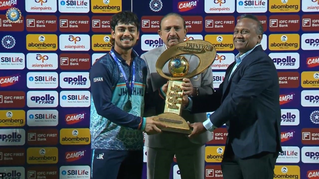 ಹರಿಯಾಣವನ್ನು ಮಣಿಸಿ ಸೈಯದ್‌ ಮುಷ್ತಾಕ್‌ ಅಲಿ ಟ್ರೋಫಿ ಗೆದ್ದ ಜಾರ್ಖಂಡ್‌!