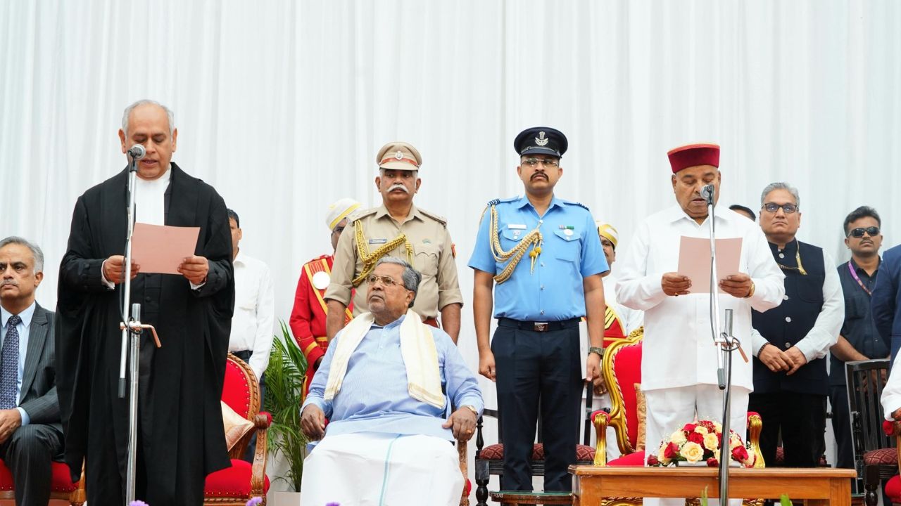 ಹೈಕೋರ್ಟ್ ಮುಖ್ಯ ನ್ಯಾಯಮೂರ್ತಿಯಾಗಿ ವಿಭು ಬಖ್ರು ಪ್ರಮಾಣ ವಚನ ಸ್ವೀಕಾರ