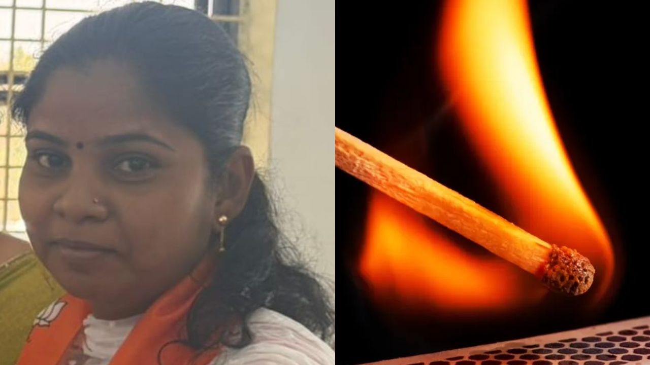 ಕಲಬುರಗಿಯಲ್ಲಿ ಬೆಂಕಿ ಹಚ್ಚಿಕೊಂಡು ಬಿಜೆಪಿ ಕಾರ್ಯಕರ್ತೆ ಆತ್ಮಹತ್ಯೆ