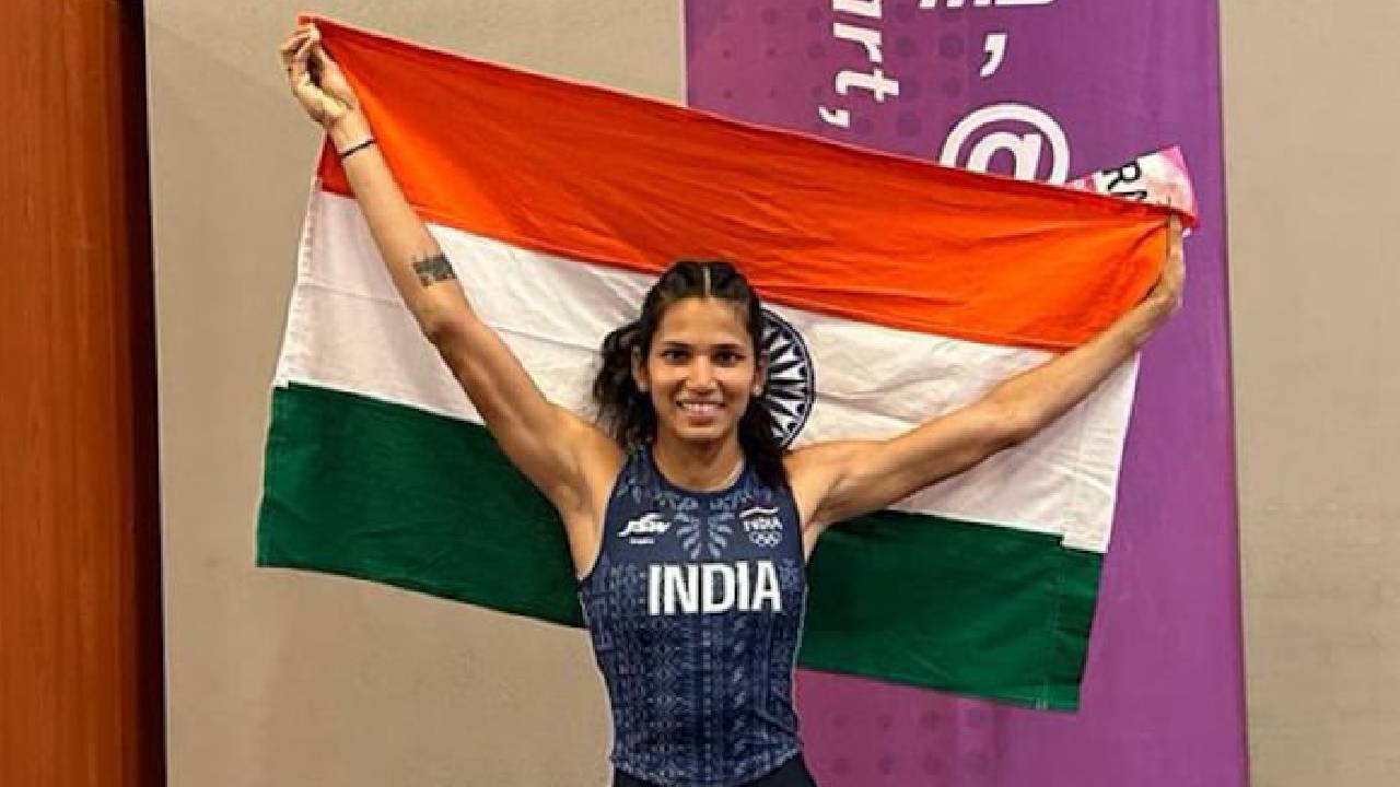 Jyothi Yarraji: Jyothi Yarraji: ರಾಷ್ಟ್ರೀಯ ದಾಖಲೆಯೊಂದಿಗೆ ಚಿನ್ನ ಗೆದ್ದ ಜ್ಯೋತಿ ಯರ್ರಾಜಿ