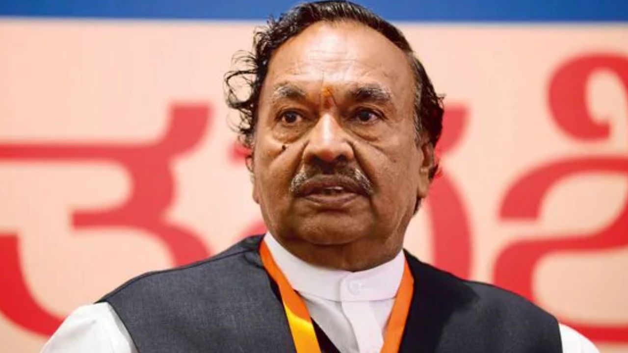 KS Eshwarappa: ಅಕ್ರಮ ಆಸ್ತಿ ಗಳಿಕೆ ಆರೋಪ; ಮಾಜಿ ಡಿಸಿಎಂ ಕೆ.ಎಸ್.ಈಶ್ವರಪ್ಪ, ಪುತ್ರ, ಸೊಸೆ ವಿರುದ್ಧ ಎಫ್‌ಐಆರ್ ದಾಖಲು