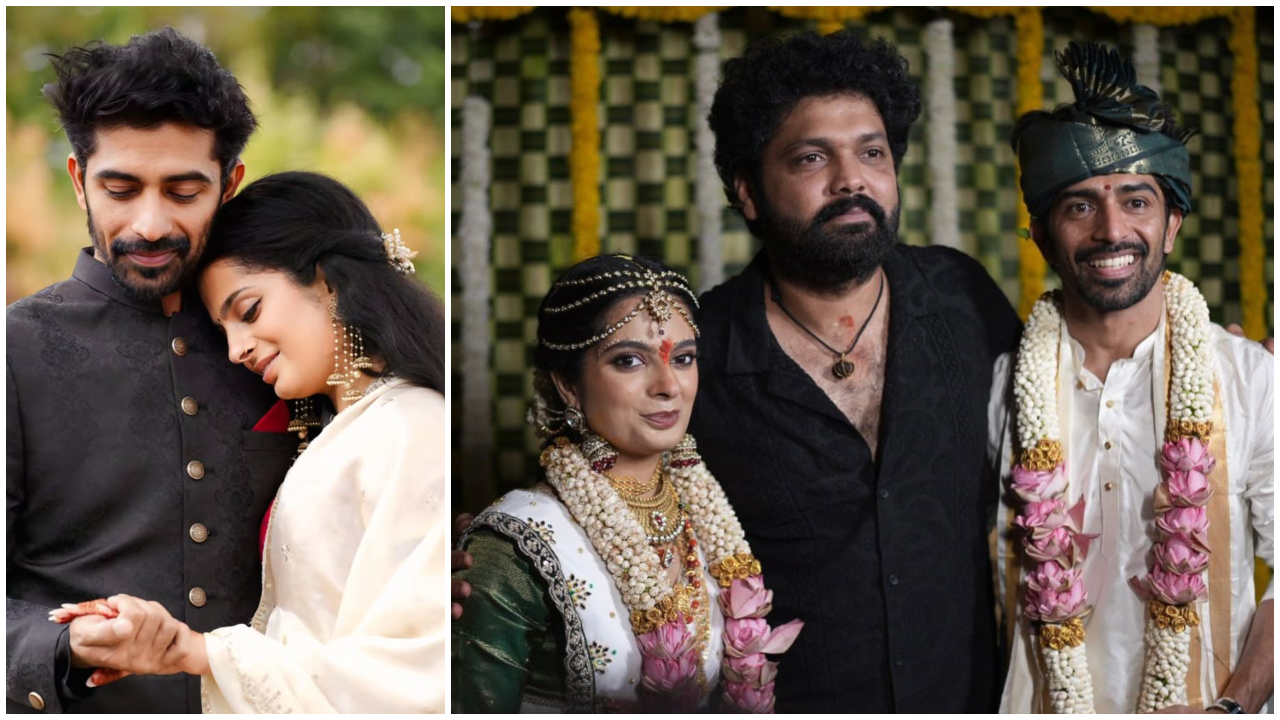 Photos: ʻ777 ಚಾರ್ಲಿʼ ಡೈರೆಕ್ಟರ್‌ ಕಿರಣ್‌ ರಾಜ್‌ ಮದುವೆಯಲ್ಲಿ ರಕ್ಷಿತ್‌