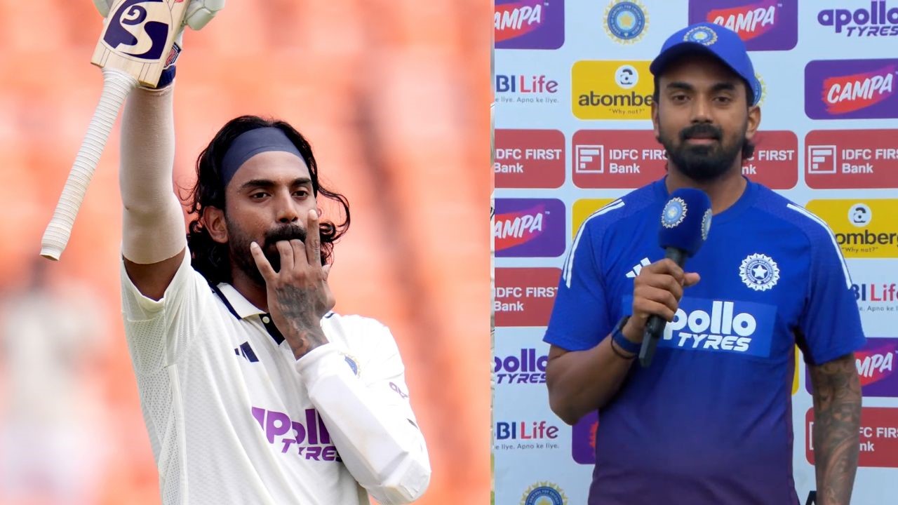 ಶತಕದ ಬಳಿಕ ಶಿಳ್ಳೆ ಹೊಡೆದು ಸಂಭ್ರಮಿಸಲು ಕಾರಣ ತಿಳಿಸಿದ ರಾಹುಲ್‌!