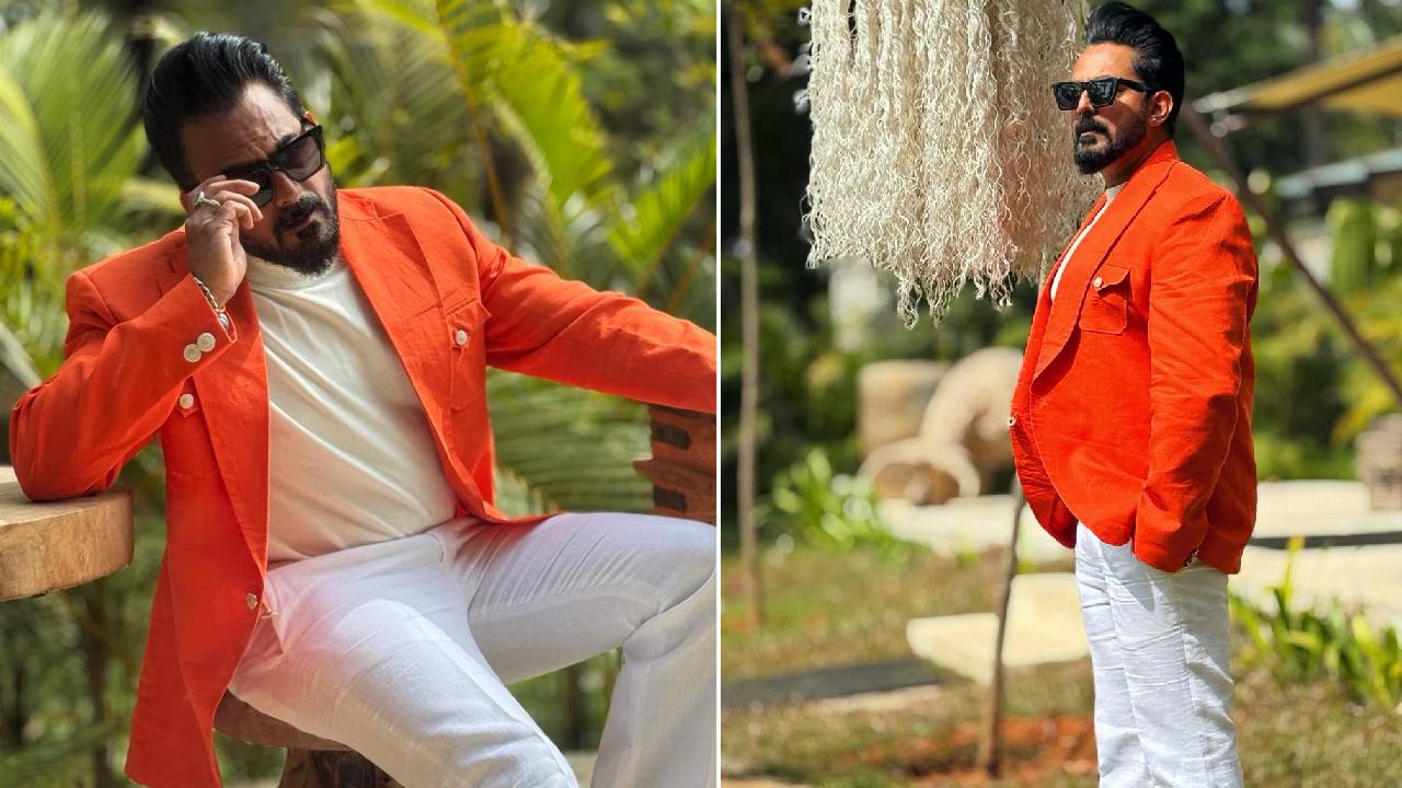 Star Fashion 2026: ಆರೆಂಜ್‌ ಬ್ಲೇಜರ್‌ ಸೂಟ್‌ನಲ್ಲಿ ಕಾರ್ತಿಕ್‌ ಜಯರಾಮ್‌ ನಯಾ ಲುಕ್‌ - Image 1