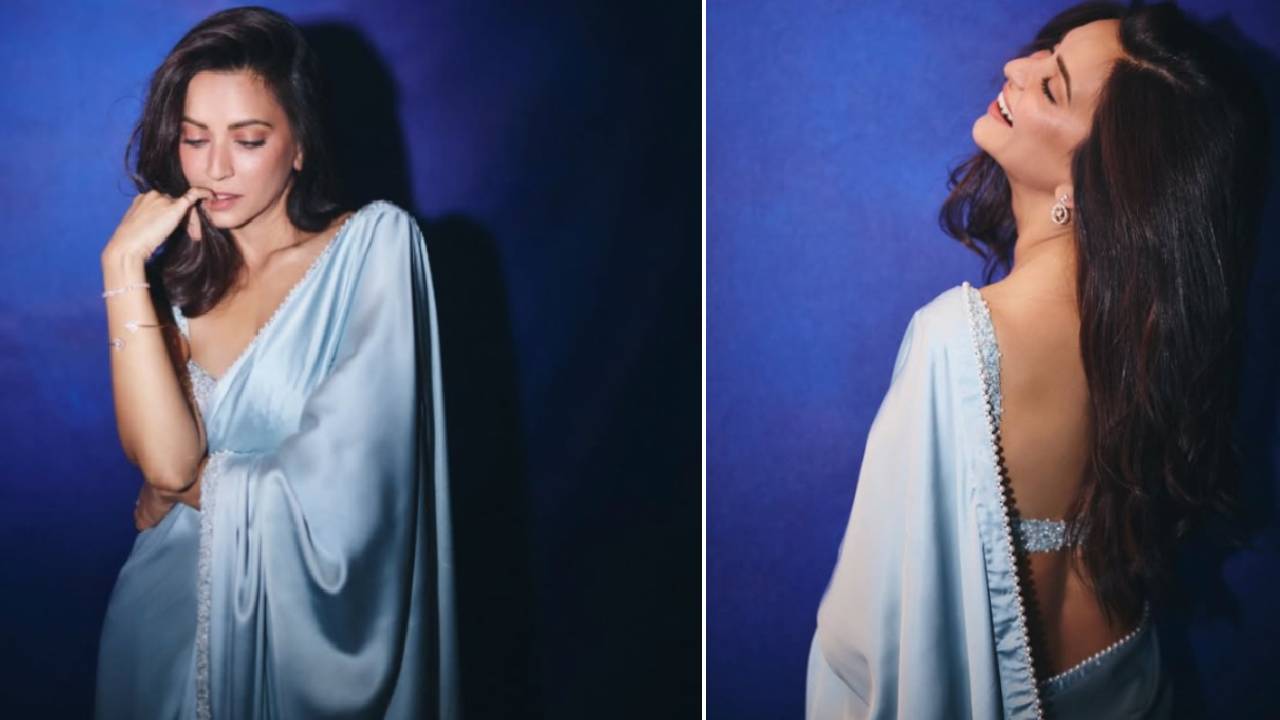 Star Fashion Ideas 2026: ಕೃತಿ ಕರಬಂಧ ಸ್ಯಾಟಿನ್‌ ಸೀರೆ ಲುಕ್‌ಗಾಗಿ 5 ಸ್ಟೈಲಿಂಗ್‌ ಟಿಪ್ಸ್ - Image 1