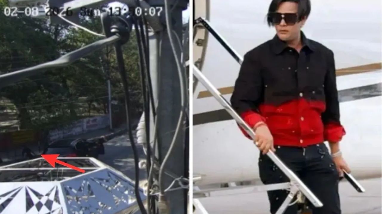 ಅಪಘಾತವೆಸಗಿದ್ದ ತಂಬಾಕು ಉದ್ಯಮಿಯ ಪುತ್ರನ ವಿಡಿಯೊ ವೈರಲ್