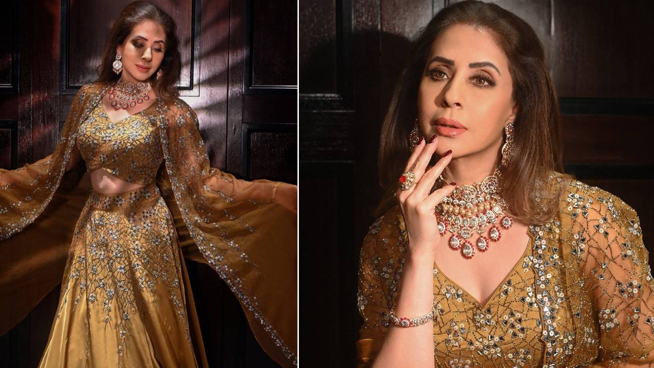 Star Fashion 2026: ಸಂಚಲನ ಮೂಡಿಸಿದ ಊರ್ಮಿಳಾ ಮಾತೊಂಡ್ಕರ್‌ ಗೋಲ್ಡನ್‌ ಲೆಹೆಂಗಾ - Image 5