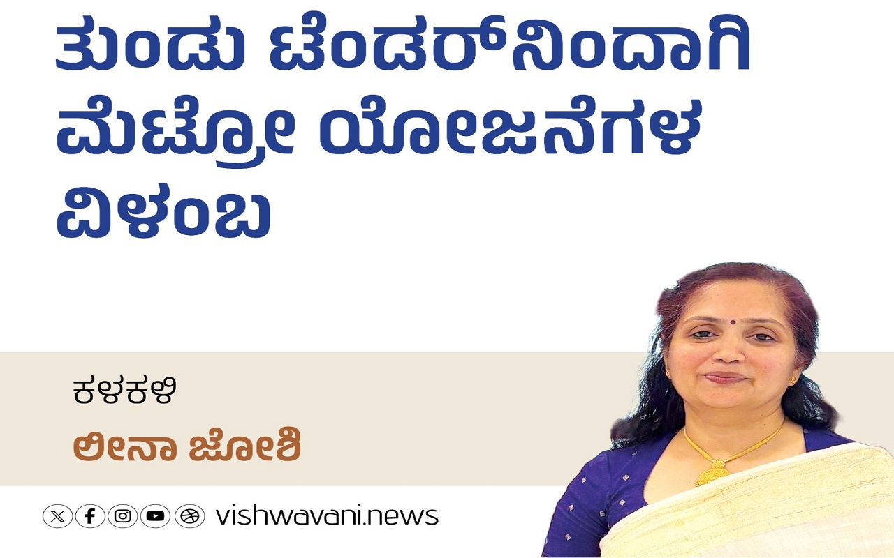ತುಂಡು ತುಂಡು ಟೆಂಡರ್‌ʼನಿಂದಾಗಿ ಮೆಟ್ರೋ ಯೋಜನೆಗಳು ವಿಳಂಬ