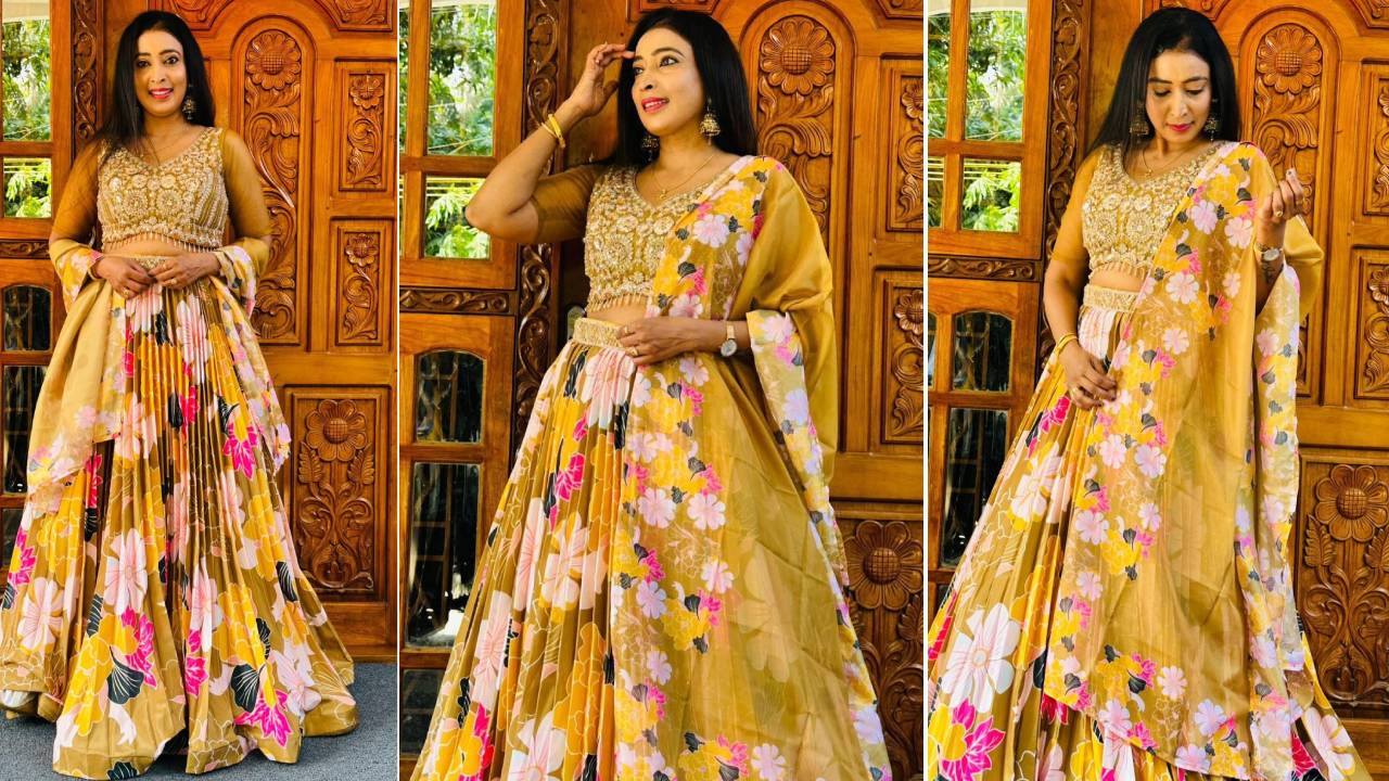 ಫ್ಲೋರಲ್‌ ಲೆಹೆಂಗಾ ಪ್ರಿಯರಿಗೆ ನಟಿ ಭೂಮಿಕಾ ನೀಡಿದ 5 ಟಿಪ್ಸ್