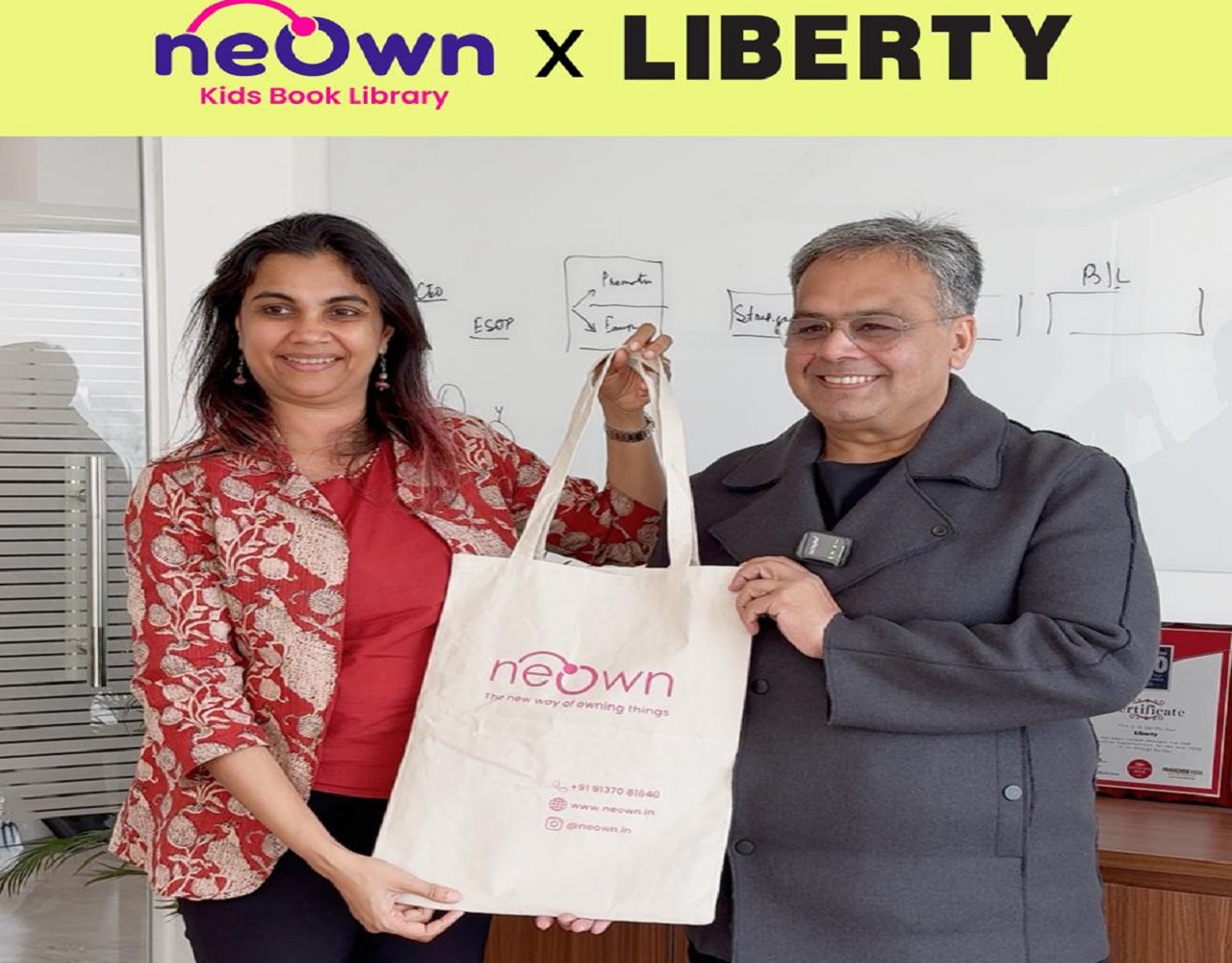 ಲಿಬರ್ಟಿ ಶೂಸ್–neOwn ಸಹಭಾಗಿತ್ವ: ಬೆಂಗಳೂರಿನಲ್ಲಿ ಮಕ್ಕಳ ಓದಿಗೆ ಪ್ರೋತ್ಸಾಹ