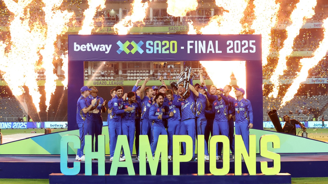 ಎಂಐ ಕೇಪ್ ಟೌನ್ ತಂಡಕ್ಕೆ ಚೊಚ್ಚಲ ಎಸ್ಎ20 ಗರಿ!