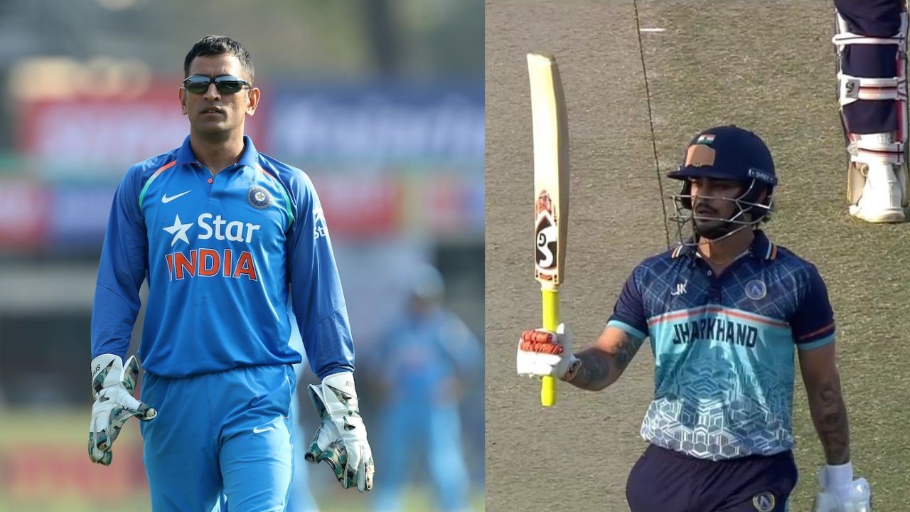 ಶತಕ ಬಾರಿಸಿ ಎಂಎಸ್‌ ಧೋನಿಯ ದಾಖಲೆ ಮುರಿದ ಇಶಾನ್‌ ಕಿಶನ್!