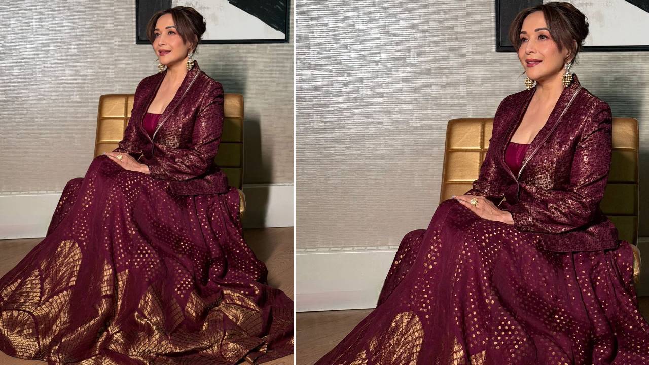 Star Fashion 2025: ವಿಂಟರ್‌ನಲ್ಲಿ ಟ್ರೆಂಡಿಯಾದ ಮಾಧುರಿ ದೀಕ್ಷಿತ್‌ ಬ್ಲೇಜರ್‌ ಲೆಹೆಂಗಾ - Image 3