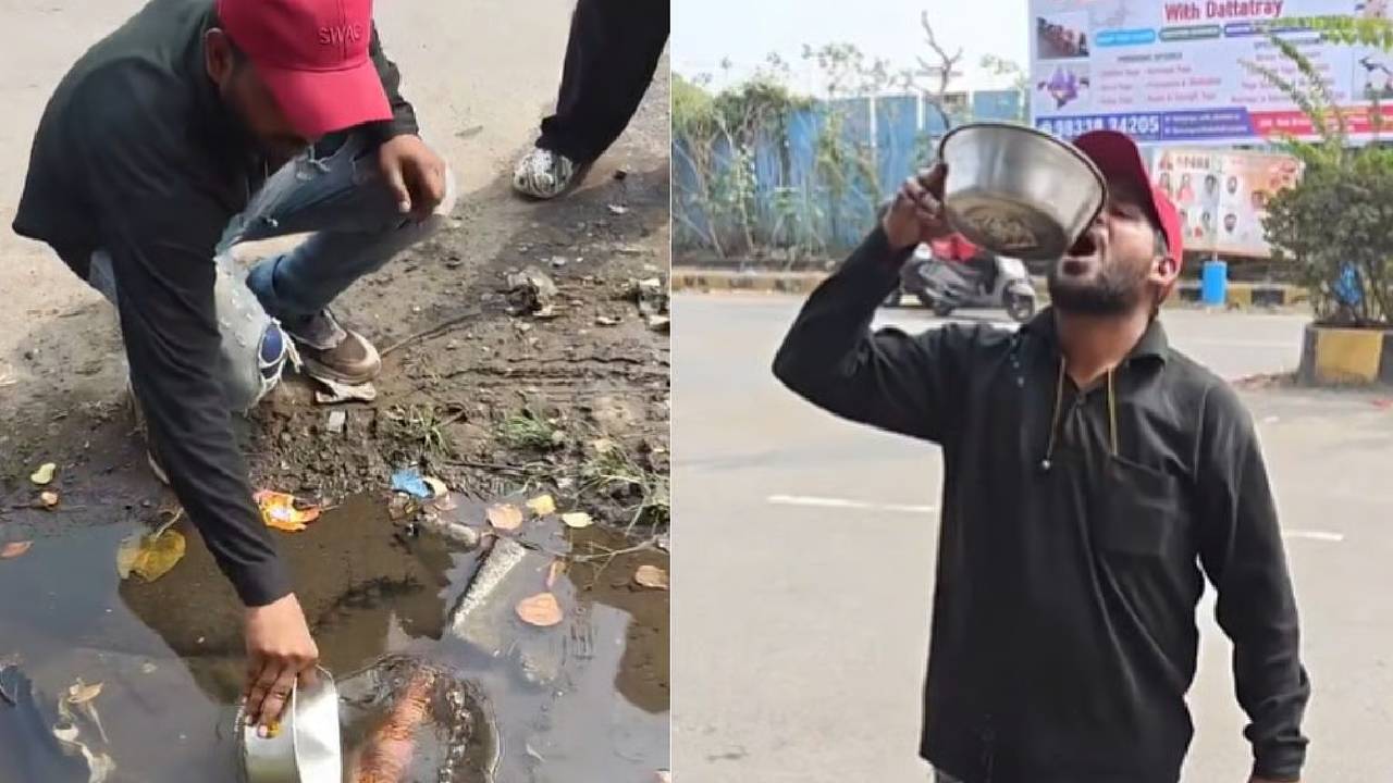 ಹಣ್ಣುಗಳಿಗೆ ಚರಂಡಿ ನೀರು ಸಿಂಪಡಿಸಿದ ವ್ಯಾಪಾರಿ: ಕಿಡಿಕಾರಿದ ನೆಟ್ಟಿಗರು