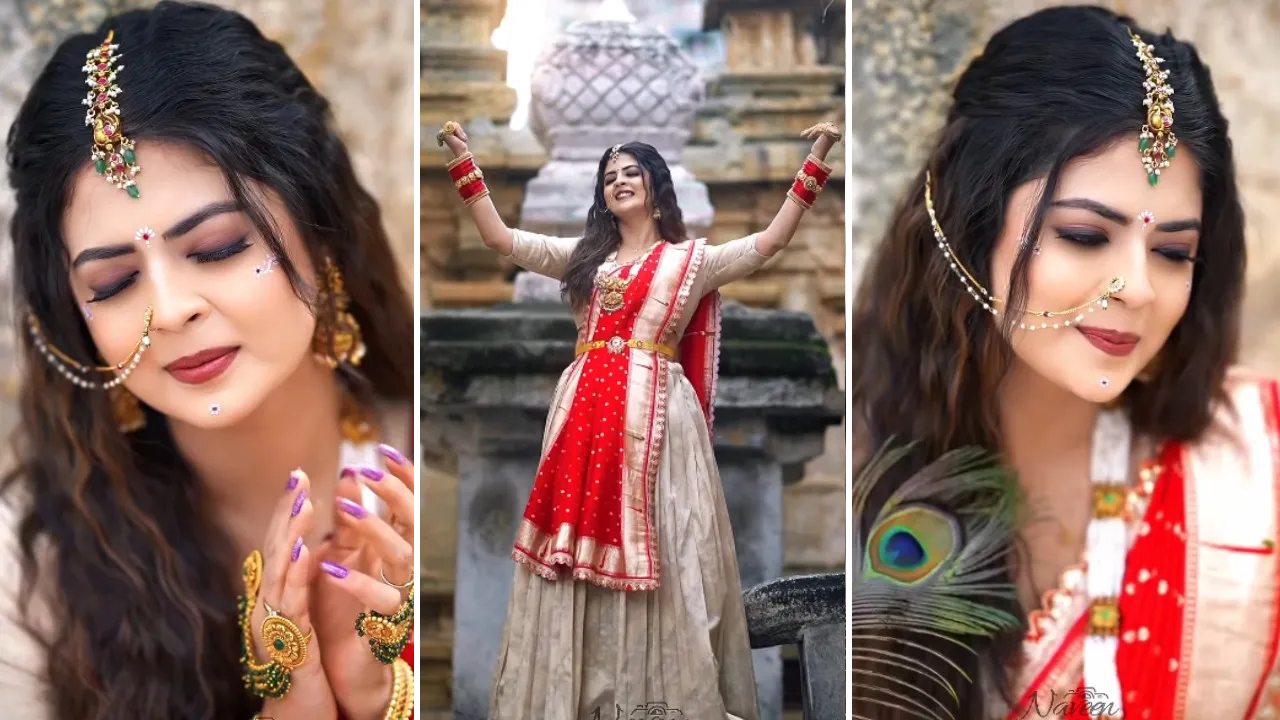 ಜನ್ಮಾಷ್ಟನಿಯಂದು ರಾಧೆಯ ಅವತಾರ ತಾಳಿದ ಮಾನಸಿ ಜೋಶಿ