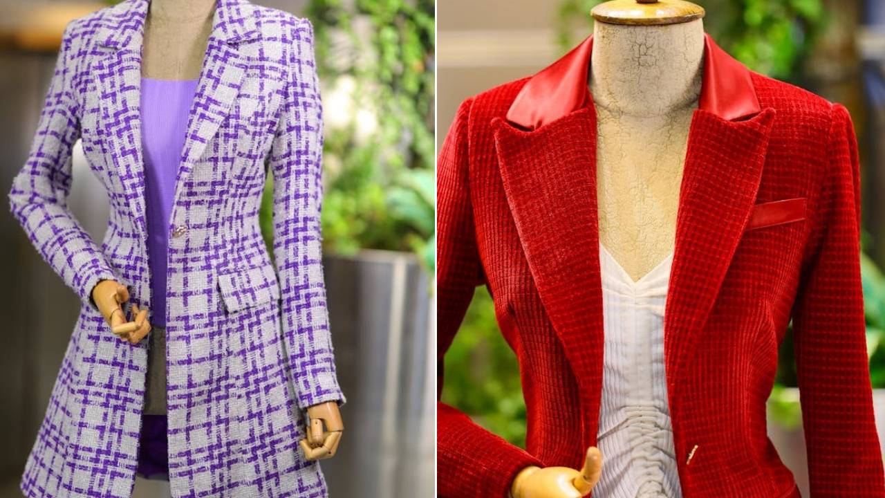 Monsoon Fashion 2025: ಮಾನ್ಸೂನ್ನಲ್ಲಿ ಟ್ರೆಂಡಿಯಾದ ಬಣ್ಣಬಣ್ಣದ ಲಾಂಗ್ ಸ್ಲಿಮ್ ಫಿಟ್ ಬ್ಲೇಜರ್ ಫ್ಯಾಷನ್ - Image 2