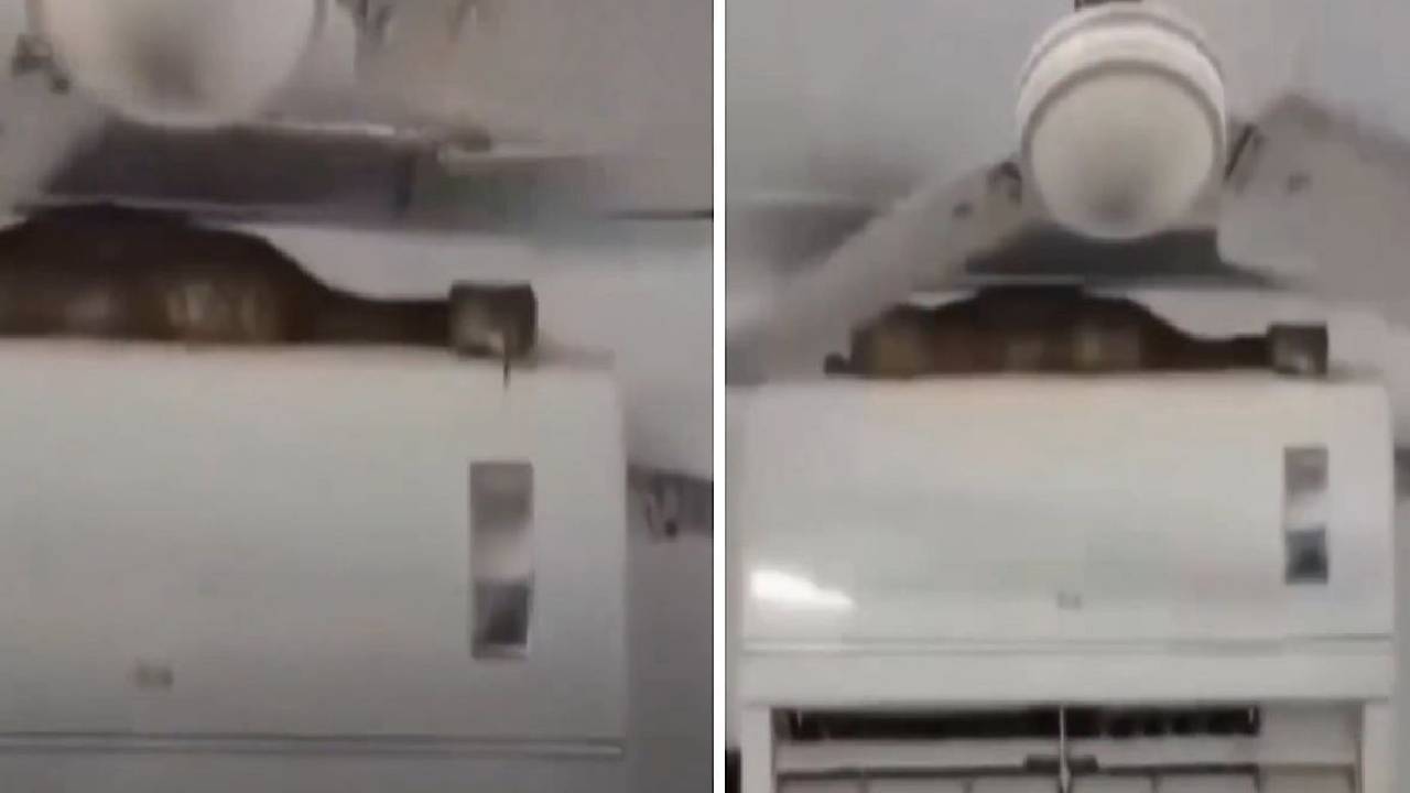 ಎಸಿ ಯೂನಿಟ್‌ನಲ್ಲಿ 7ಅಡಿ ಉದ್ದದ ಹಾವು ಪತ್ತೆ: ಭಯಾನಕ ವಿಡಿಯೊ ಇಲ್ಲಿದೆ