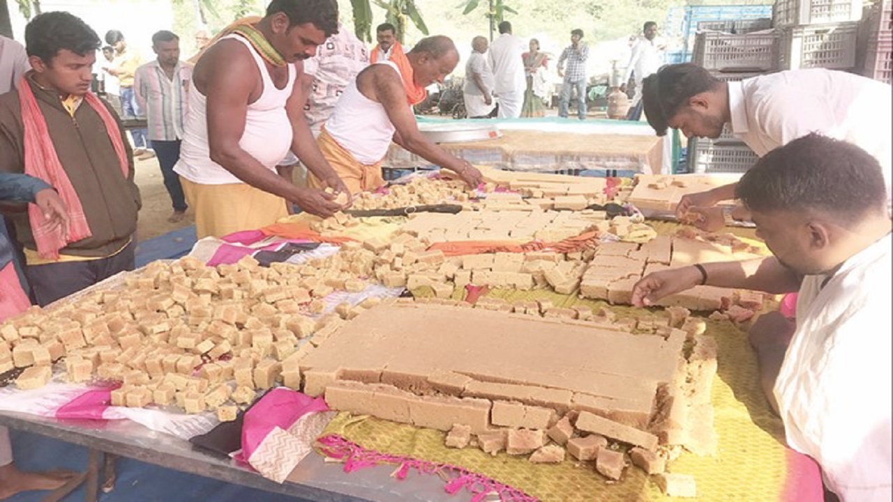 ಮಹಾ ಪ್ರಸಾದಕ್ಕೆ ಮೈಸೂರು ಪಾಕ್‌ !