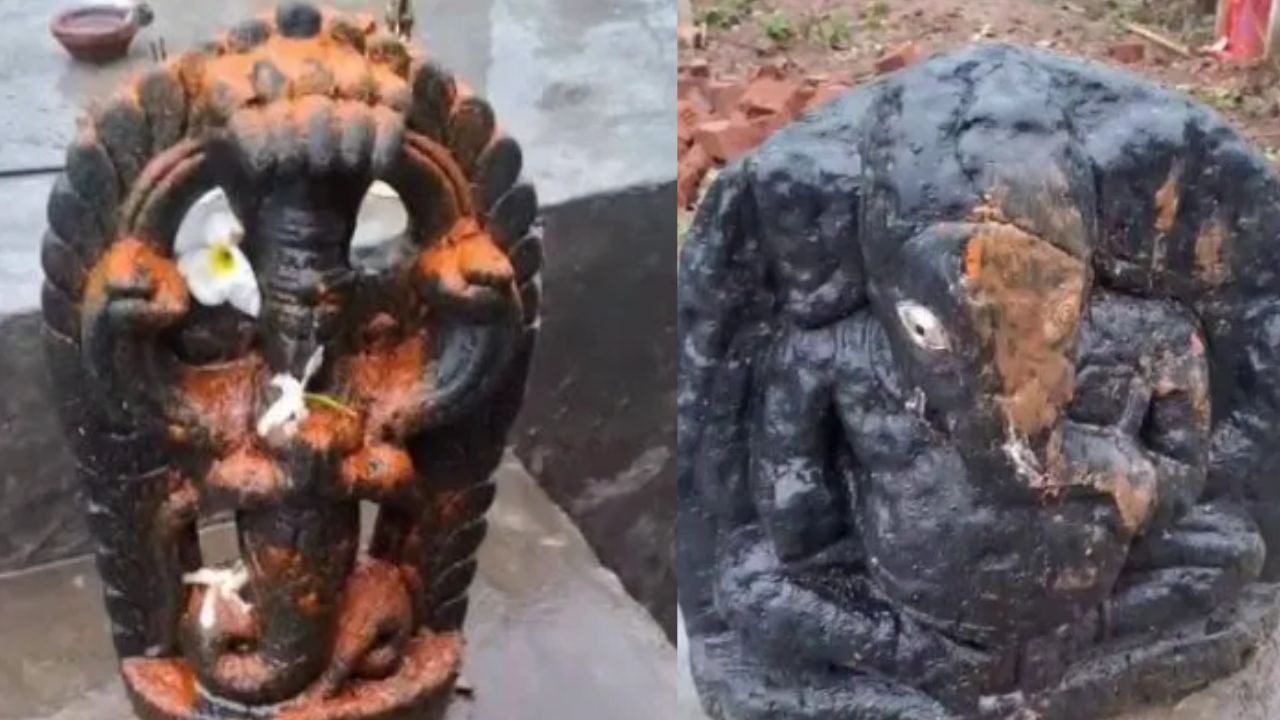 Shivamogga News: ಗಣೇಶ ಮೂರ್ತಿಗೆ ಒದ್ದು, ನಾಗರ ವಿಗ್ರಹವನ್ನು ಕಿತ್ತು ಚರಂಡಿಗೆ ಎಸೆದ ಅನ್ಯಕೋಮಿನ ವ್ಯಕ್ತಿ!