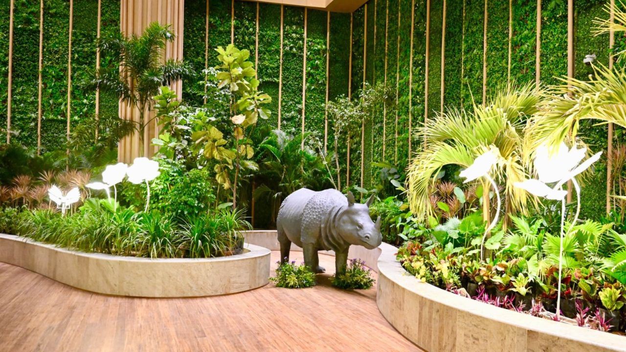 ಗುವಾಹಟಿಯಲ್ಲಿ ಭಾರತದ ಮೊದಲ ಪ್ರಕೃತಿ ಥೀಮ್‌ನ ವಿಮಾನ ನಿಲ್ದಾಣಕ್ಕೆ ಪ್ರಧಾನಿ ನರೇಂದ್ರ ಮೋದಿ ಚಾಲನೆ; ಇಲ್ಲಿದೆ ಕಲರ್‌ಫುಲ್‌ ಫೋಟೊಸ್‌ - Image 2