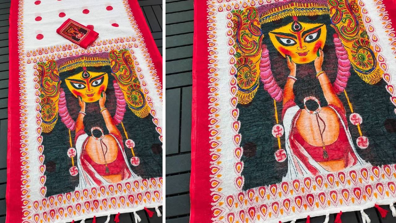 Navaratri Fashion 2025: ನವರಾತ್ರಿಗೆ ನವದುರ್ಗಾ ಚಿತ್ತಾರದ ಸೀರೆಗಳ ಆಗಮನ - Image 4