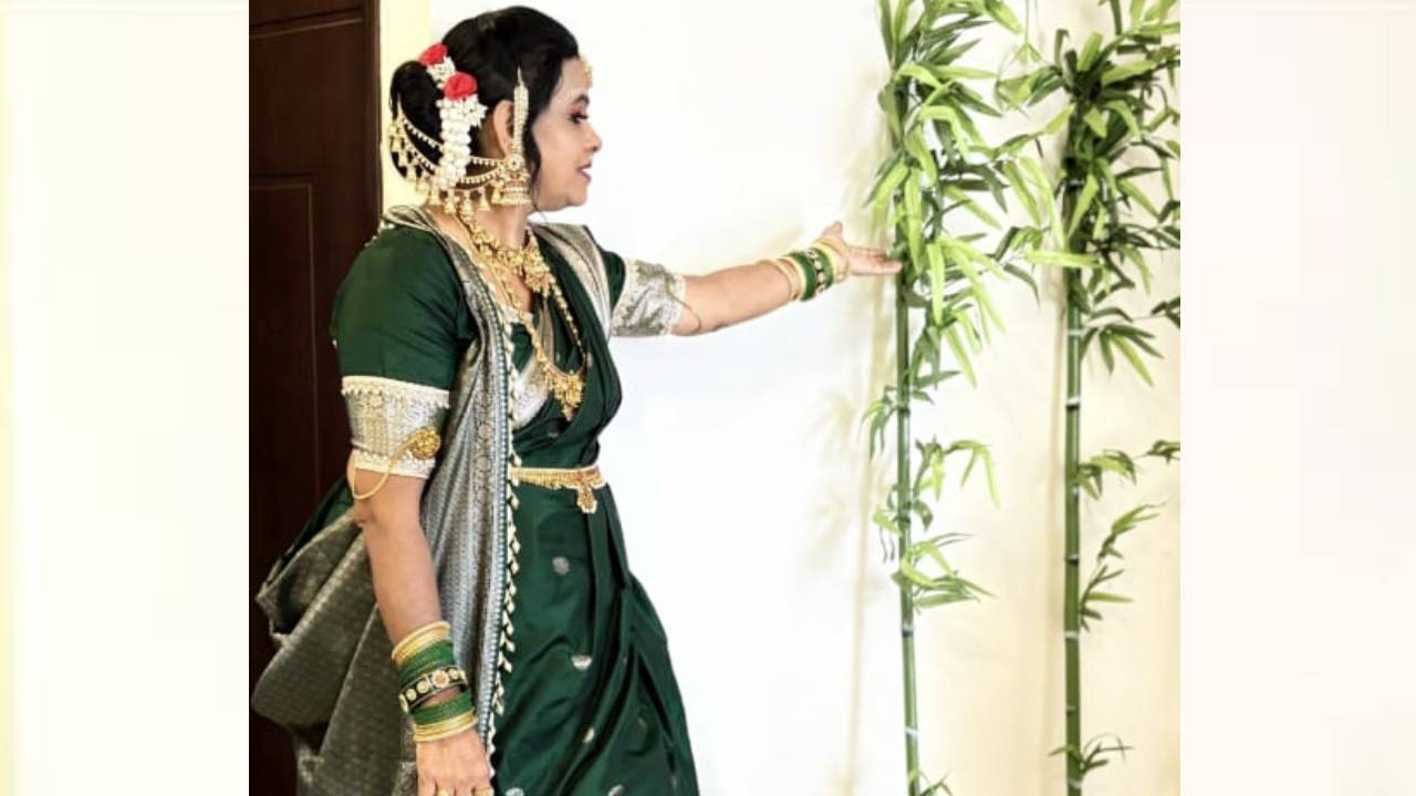 Navaratri Fashion 2025: ನವರಾತ್ರಿಯ ಹಸಿರು ಬಣ್ಣದಲ್ಲಿ ಅಂದವಾಗಿ ಕಾಣಿಸಿಕೊಳ್ಳುವುದು ಹೇಗೆ? - Image 5