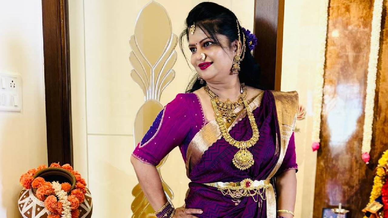 Navaratri Fashion 2025: ನವರಾತ್ರಿಯಲ್ಲಿ ನೇರಳೆ ಬಣ್ಣದ ಜಾದೂ - Image 5