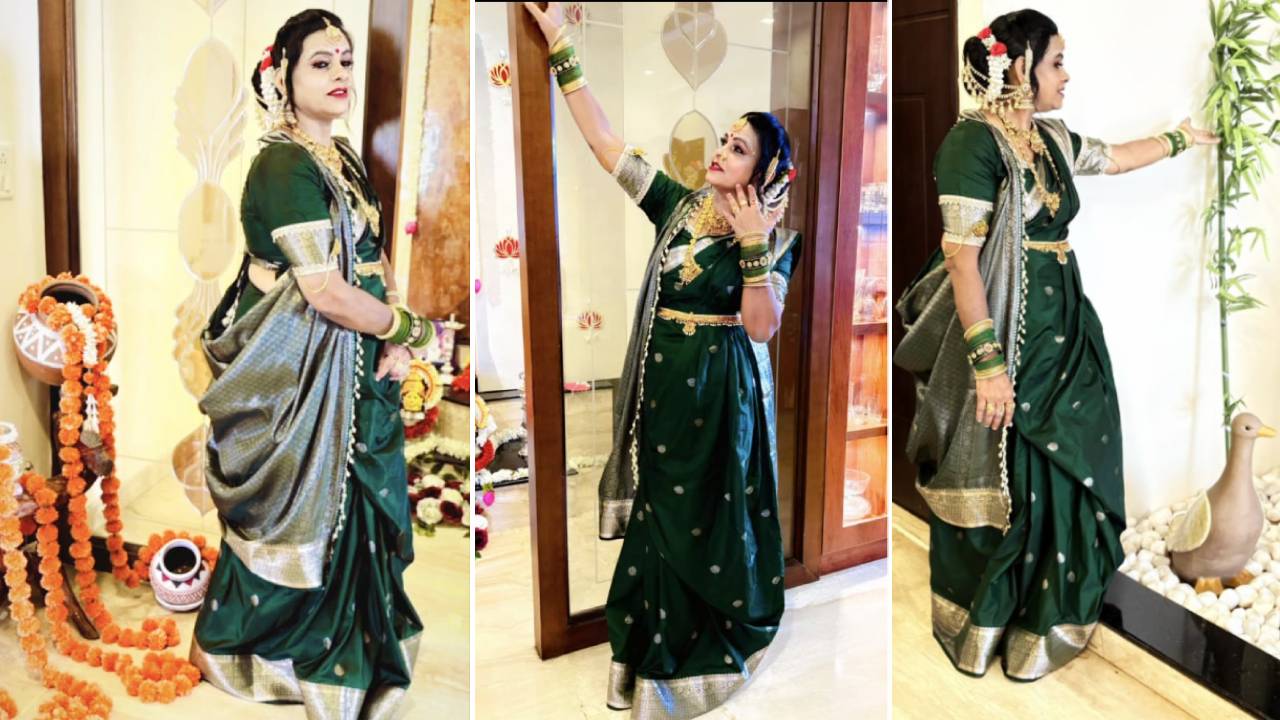 ನವರಾತ್ರಿಯ ಹಸಿರು ಬಣ್ಣದಲ್ಲಿ ಅಂದವಾಗಿ ಕಾಣಿಸಿಕೊಳ್ಳುವುದು ಹೇಗೆ?