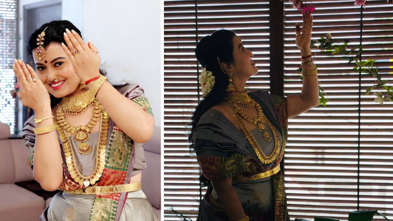 Navaratri Grey Colour Tips 2025: ಬೂದು ಬಣ್ಣದಲ್ಲೂ ಬ್ಯೂಟಿಫುಲ್ ಆಗಿ ಕಾಣಿಸಿಕೊಳ್ಳಿ - Image 1