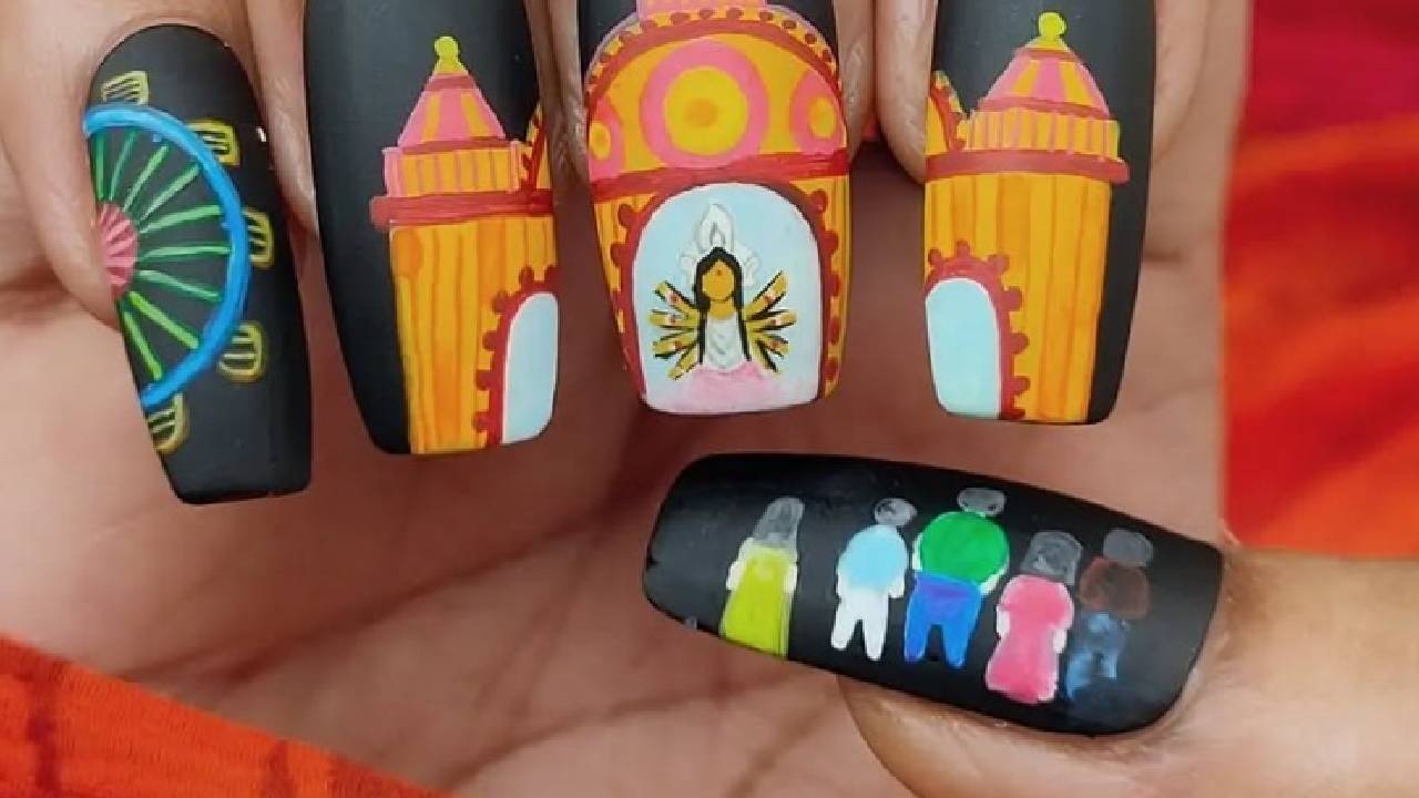 ಬ್ಯೂಟಿ ಲೋಕದಲ್ಲಿ ಟ್ರೆಂಡಿಯಾಯ್ತು ನವರಾತ್ರಿ ನೇಲ್ ಆರ್ಟ್