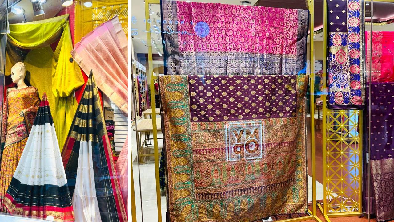 Navaratri Saree Trend 2025: ಎಲ್ಲೆಡೆ ಹೆಚ್ಚಾಯ್ತು ನವರಂಗಿನ ಸೀರೆಗಳ ಖರೀದಿ - Image 2