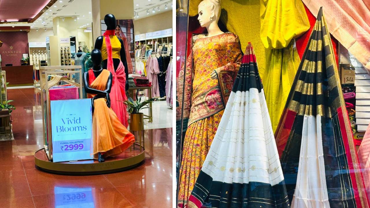 Navaratri Saree Trend 2025: ಎಲ್ಲೆಡೆ ಹೆಚ್ಚಾಯ್ತು ನವರಂಗಿನ ಸೀರೆಗಳ ಖರೀದಿ - Image 4