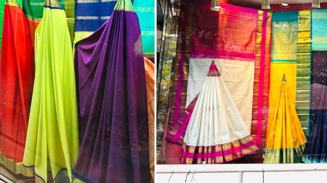 Navaratri Saree Trend 2025: ಎಲ್ಲೆಡೆ ಹೆಚ್ಚಾಯ್ತು ನವರಂಗಿನ ಸೀರೆಗಳ ಖರೀದಿ - Image 5