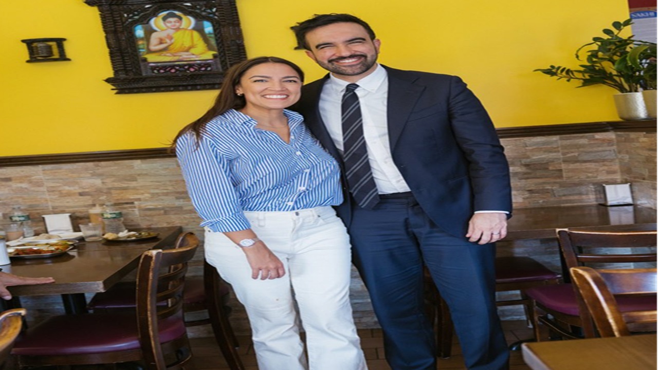 ಚಹಾ, ಮೋಮೊಸ್‌ ತಿನ್ನುತ್ತಾ ಸಭೆ ನಡೆಸಿದ ನ್ಯೂಯಾರ್ಕ್ ಮೇಯರ್