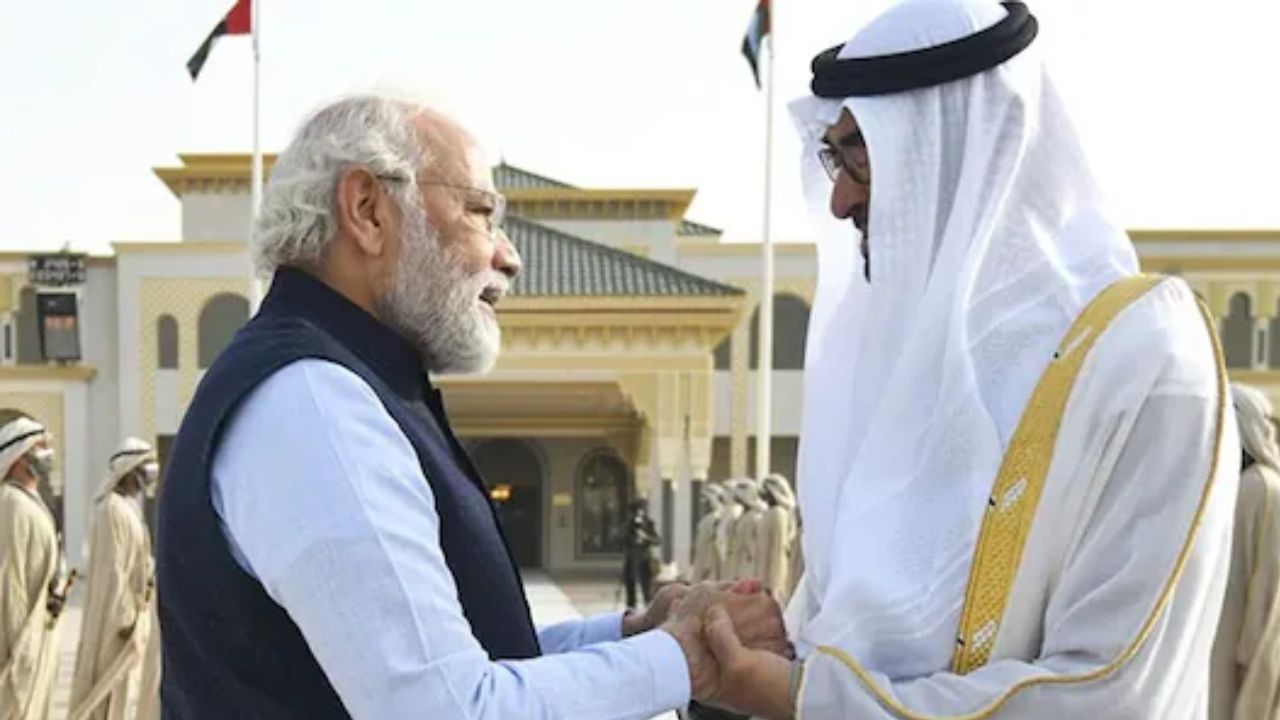 ಯುಎಇ ಅಧ್ಯಕ್ಷರೊಂದಿಗೆ ಪ್ರಧಾನಿ ಮೋದಿ ಮಾತುಕತೆ