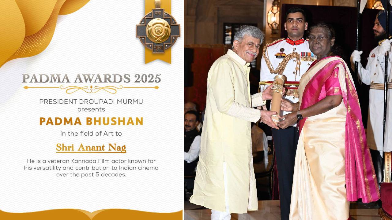 Padma Award: ಹಿರಿಯ ನಟ ಅನಂತ್ ನಾಗ್ ಸೇರಿ 68 ಗಣ್ಯರಿಗೆ ಪದ್ಮ ಪ್ರಶಸ್ತಿ ಪ್ರದಾನ - Image 1