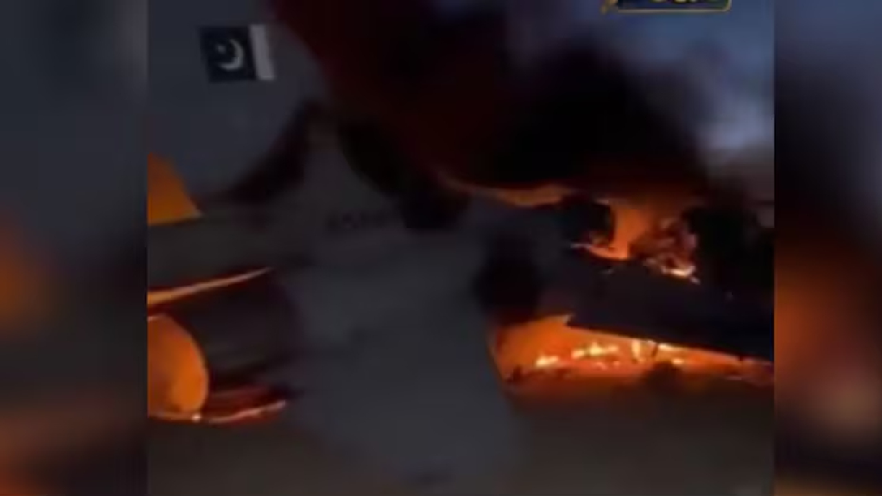 ಅಮೆರಿಕ ನಿರ್ಮಿತ F-16 ಯುದ್ಧ ವಿಮಾನ ಹೊಡೆದುರುಳಿಸಿದ ತಾಲಿಬಾನ್‌