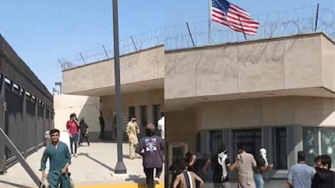 ಪಾಕಿಸ್ತಾನಿಗಳಿಂದ ಅಮೆರಿಕ ರಾಯಭಾರಿ ಕಚೇರಿ ಮೇಲೆ ದಾಳಿ