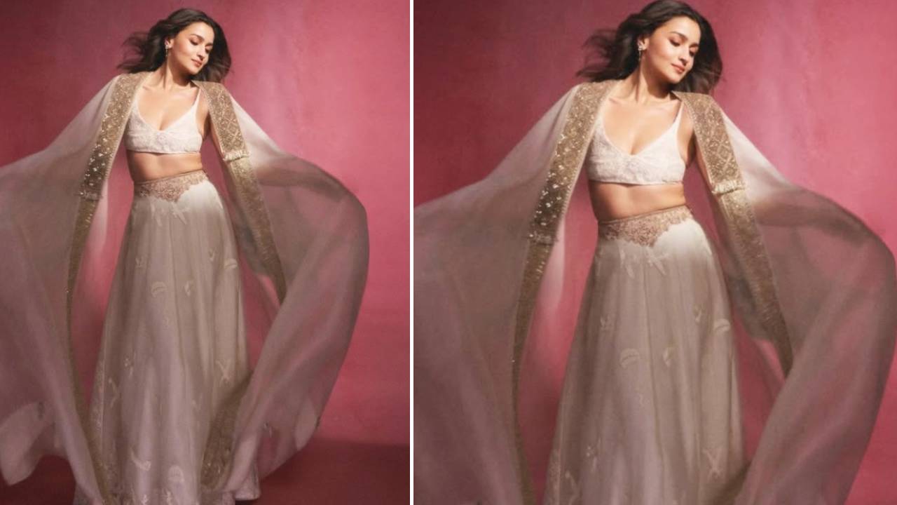 Star Fashion 2025: ಕೇಪ್‌ ಲೆಹೆಂಗಾದಲ್ಲೂ ಗ್ಲಾಮರಸ್‌ ಆಗಿ ಕಾಣಿಸಿಕೊಂಡ ಆಲಿಯಾ ಭಟ್‌ - Image 3