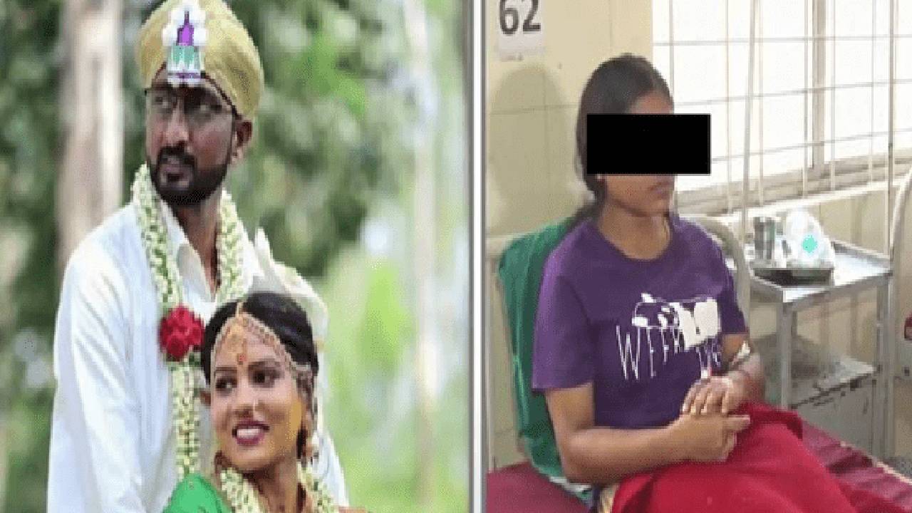 ಸೀಮೆಎಣ್ಣೆ ಸುರಿದು ಕೊಲೆಗೆ ಯತ್ನಿಸಿದ ಪಾಪಿ ಪತಿ
