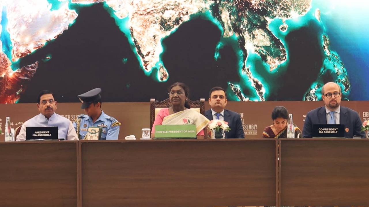 ಹವಾಮಾನ ಬದಲಾವಣೆಯ ಜಾಗತಿಕ ಸವಾಲೆದುರಿಸಲು ಭಾರತ ಬದ್ಧ: ದ್ರೌಪದಿ ಮುರ್ಮು