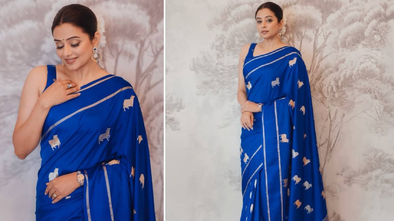 Star Saree Fashion 2025: ನೀಲಿ ಸಿಲ್ಕ್‌ ಸೀರೆಯಲ್ಲಿ ಪ್ರಿಯಾಮಣಿಯಂತೆ ಕಾಣಿಸಲು ಇಲ್ಲಿವೆ 5 ಟಿಪ್ಸ್ - Image 3
