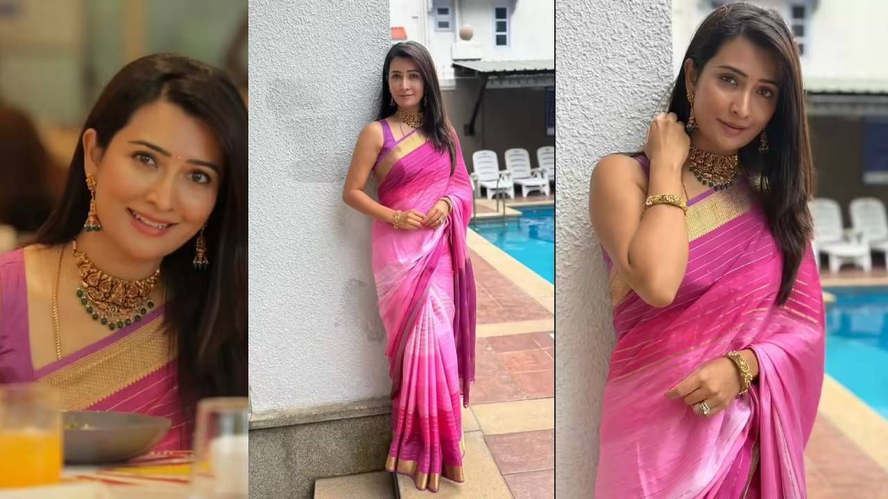 ಸ್ಯಾರಿಯಲ್ಲಿ ನಟಿ ರಾಧಿಕಾ ಪಂಡಿತ್ ಫುಲ್ ಮಿಂಚಿಂಗ್!