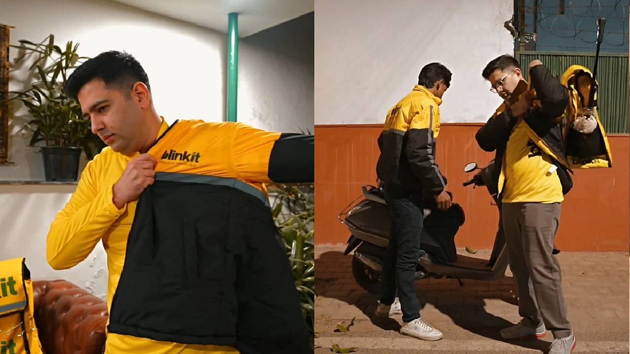 ಡೆಲಿವರಿ ಬಾಯ್ ಆದ ಸಂಸದ ರಾಘವ ಚಡ್ಡಾ: ವಿಡಿಯೊ ಫುಲ್ ವೈರಲ್!