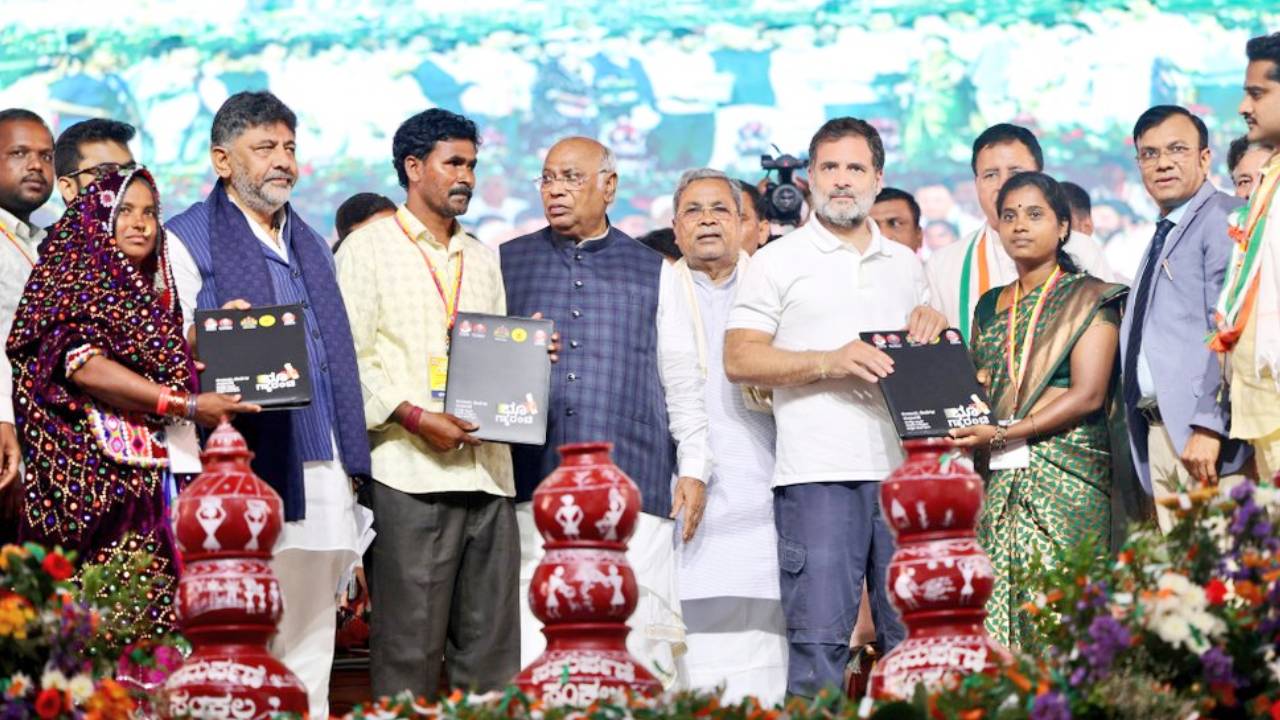 ಹಕ್ಕು ಪತ್ರ ವಿತರಣೆ ಮೂಲಕ 6ನೇ ಗ್ಯಾರಂಟಿ ಜಾರಿ: ರಾಹುಲ್ ಗಾಂಧಿ