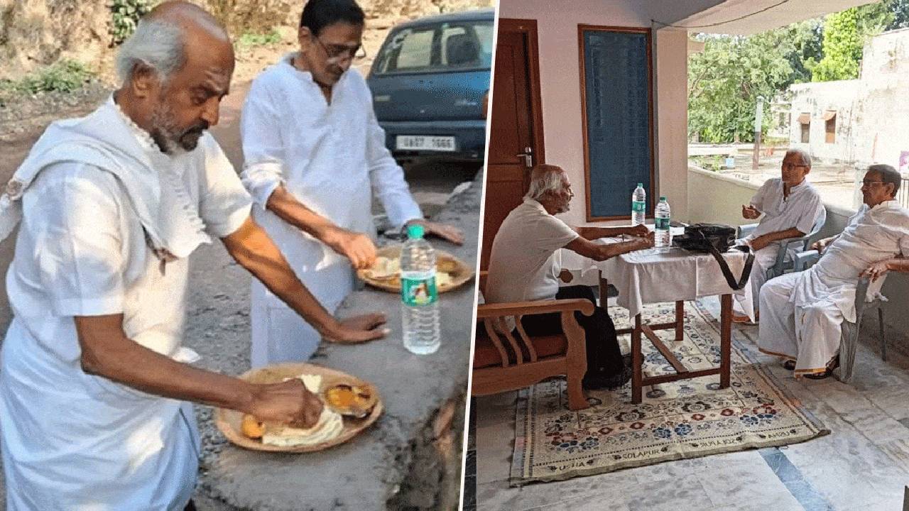 ಸೂಪರ್ ಸ್ಟಾರ್  ನಟ ರಜನೀಕಾಂತ್ ಸಿಂಪ್ಲಿಸಿಟಿ ಗೆ ಫ್ಯಾನ್ಸ್ ಫಿದಾ!