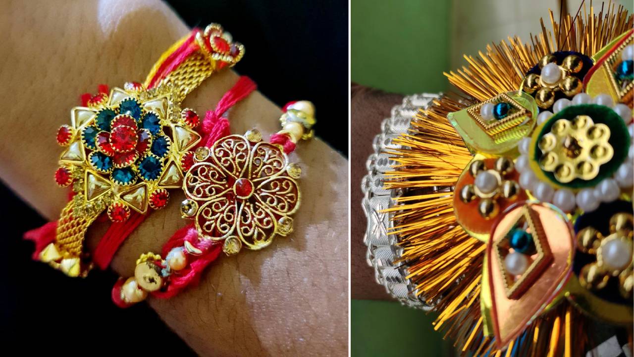 ರಕ್ಷಾ ಬಂಧನಕ್ಕೆ ಟ್ರೆಂಡಿಯಾದ ವೈವಿಧ್ಯಮಯ ರಾಖಿಗಳು