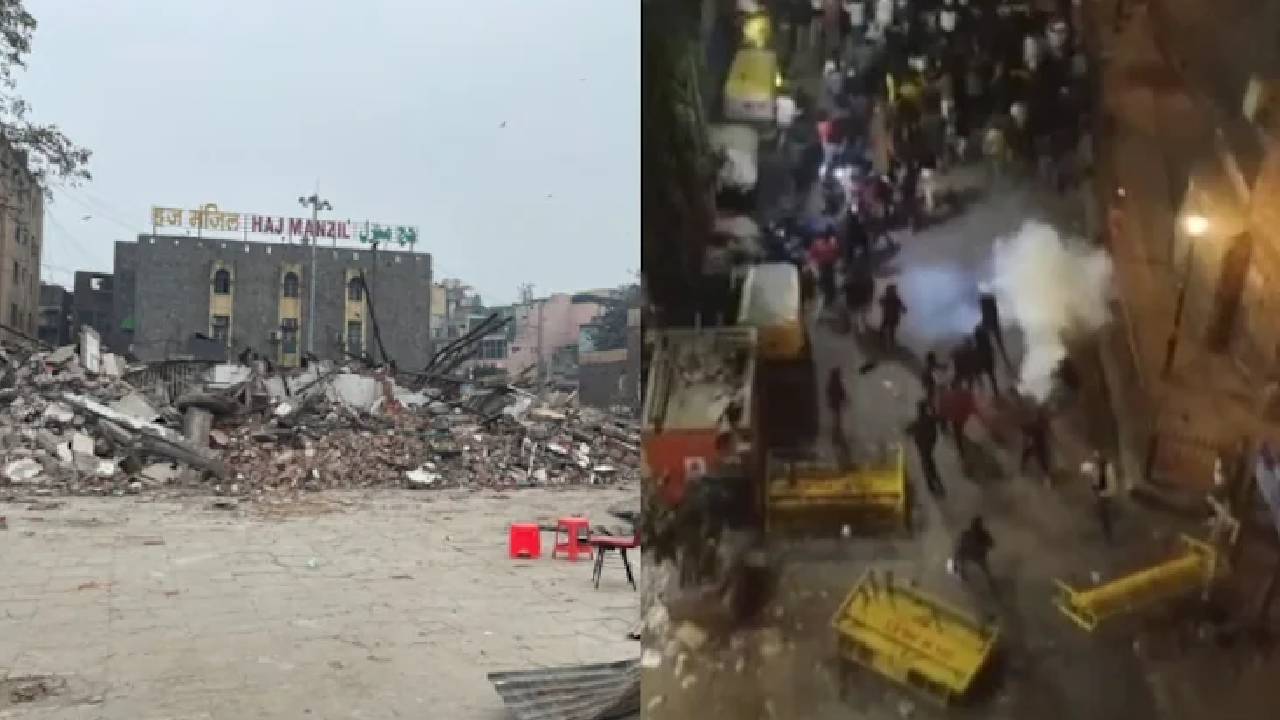 ರಾಮಲೀಲಾ ಮೈದಾನದ ಮಸೀದಿ ಬಳಿ ಅಕ್ರಮ ಕಟ್ಟಡ ತೆರವು ಕಾರ್ಯಾಚರಣೆ